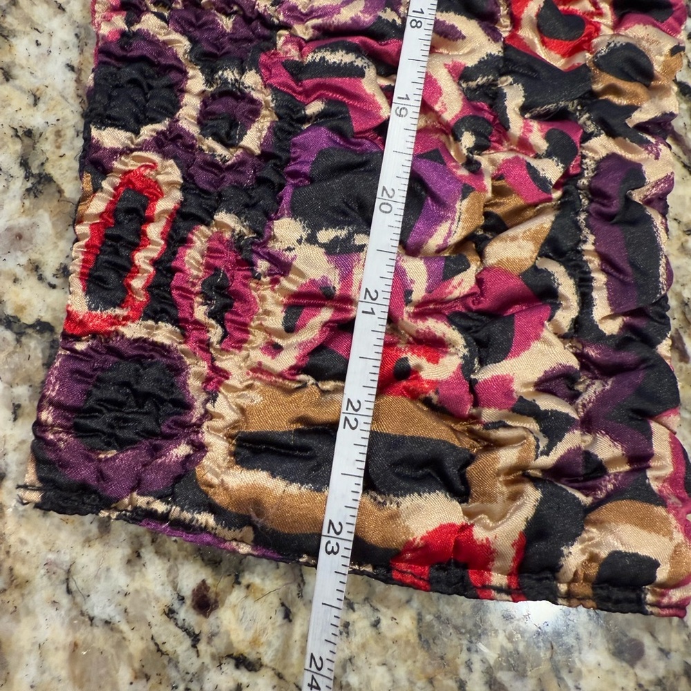 Ruby Rd. Crinkle texture multicolored zip up jack… - image 11